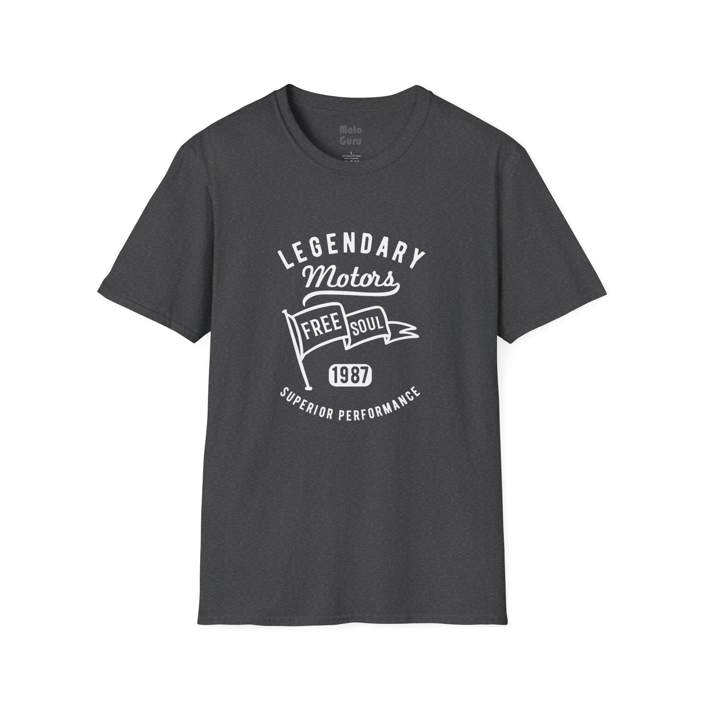 Legendary Motors Free Vintage Design Motorcycle T-Shirt