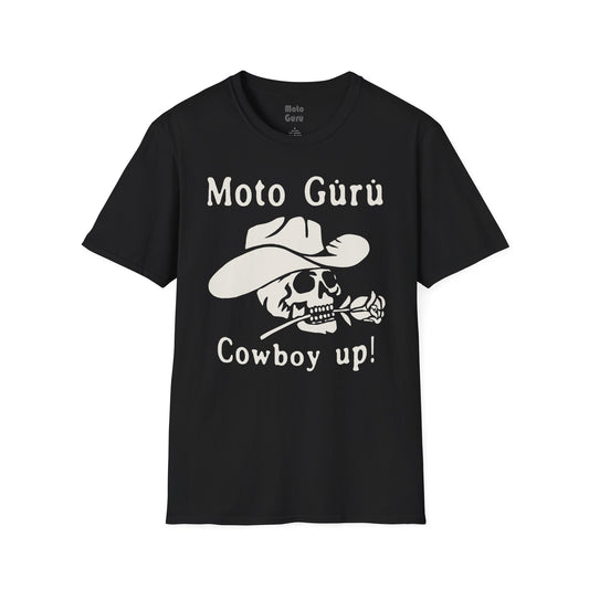Cowboy up! Vintage Design Motorcycle T-Shirt