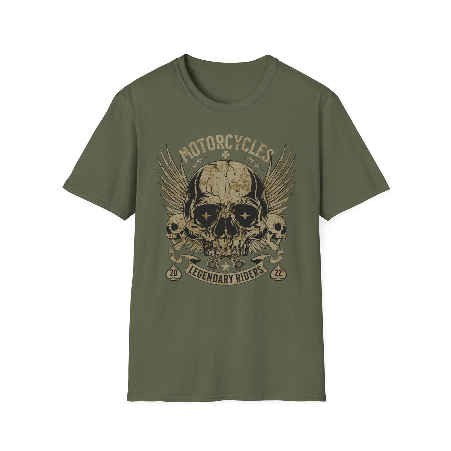 Legendary Riders Vintage Design Motorcycle T-Shirt