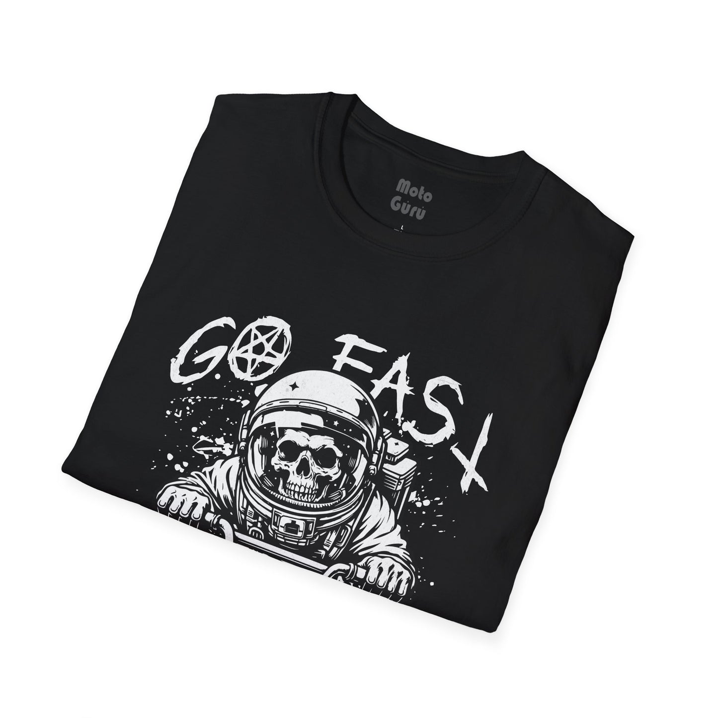 Go Fast Don't Die Vintage Design Biker T shirt