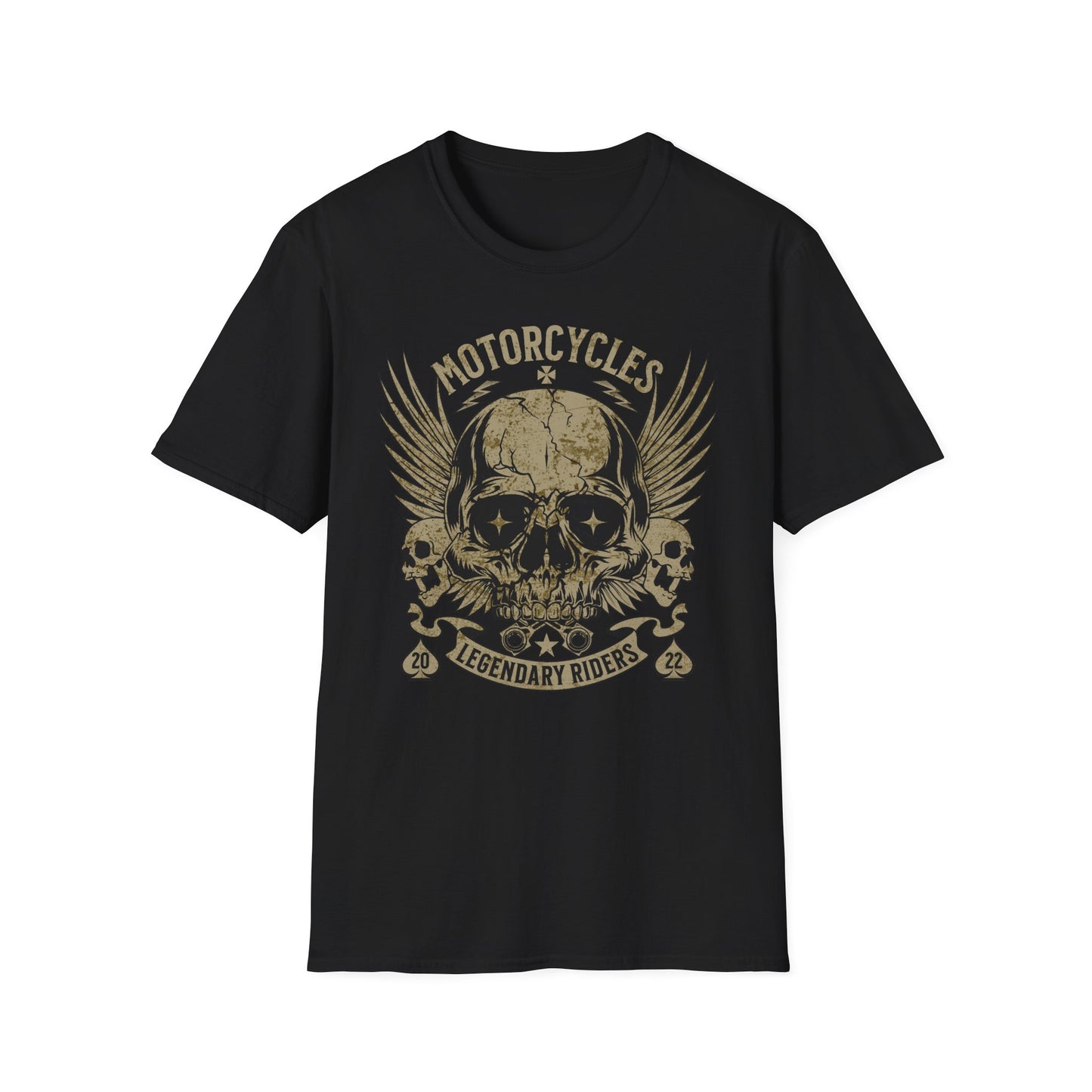 Legendary Riders Vintage Design Motorcycle T-Shirt