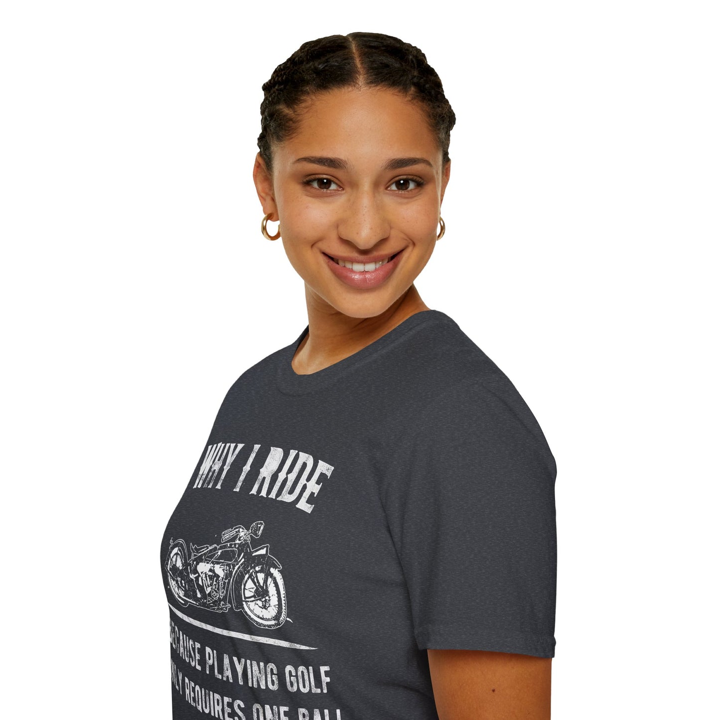 Why I ride Vintage Design Motorcycle T-Shirt