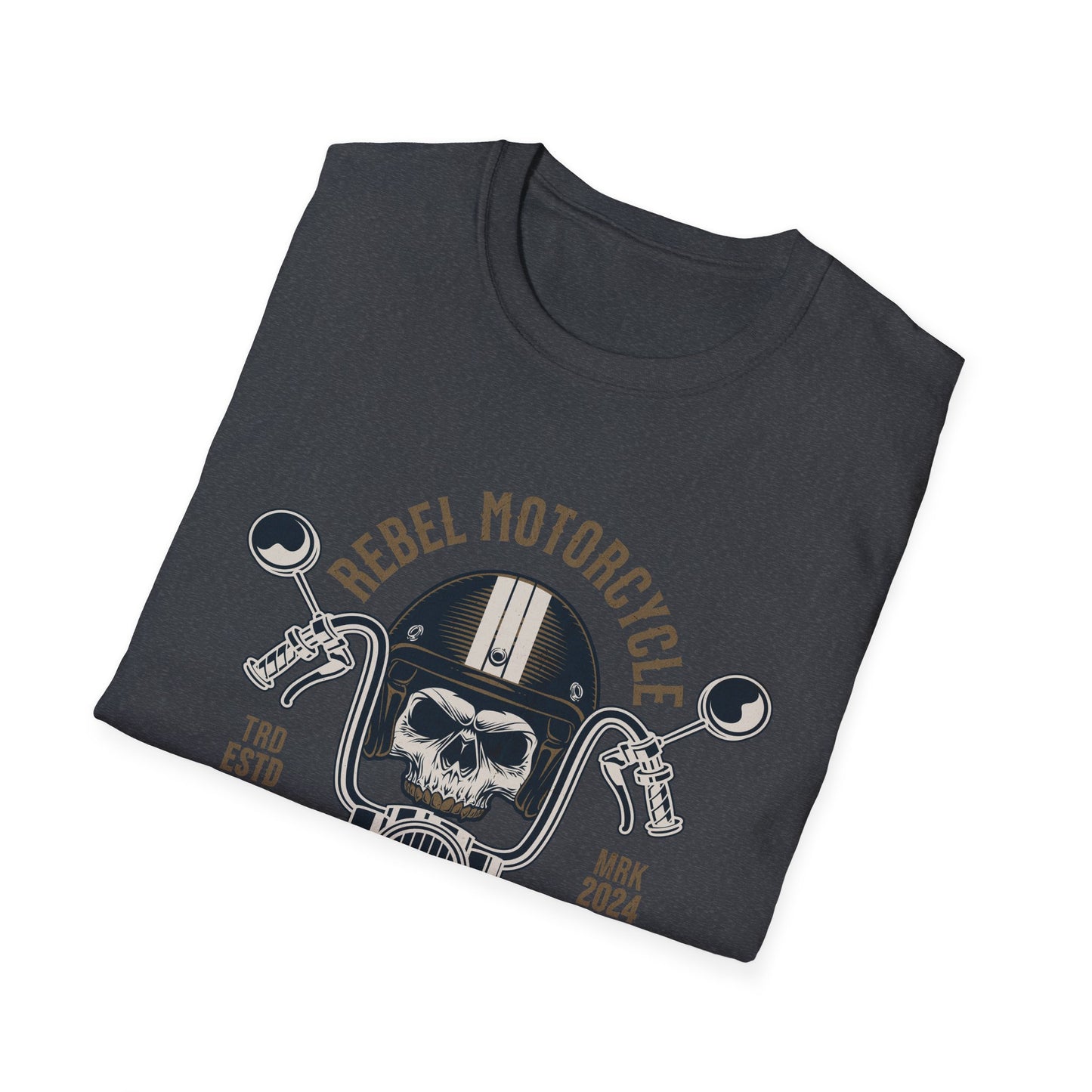 Rebel Motorcycle Vintage Design Biker T shirt