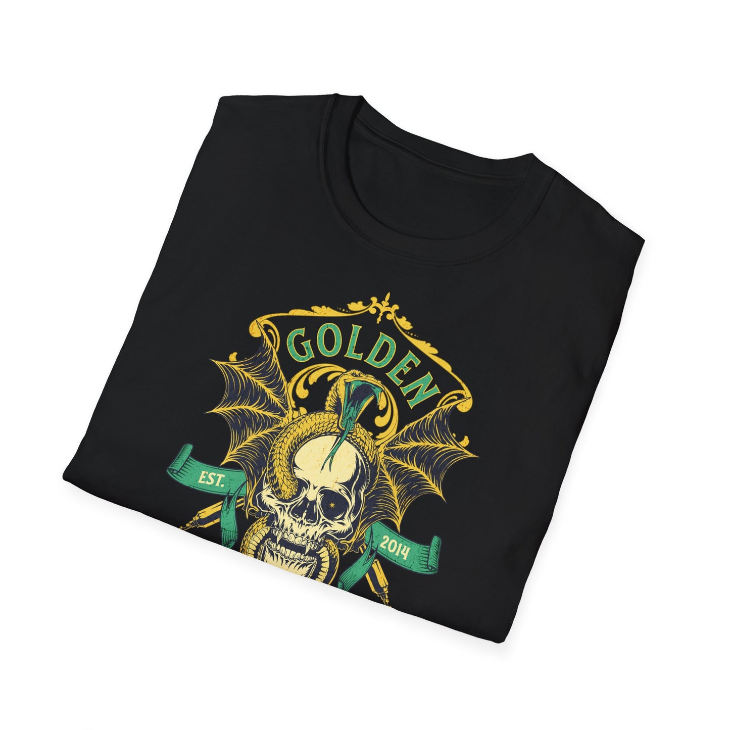 Golden Taipans Vintage Design Motorcycle T-Shirt