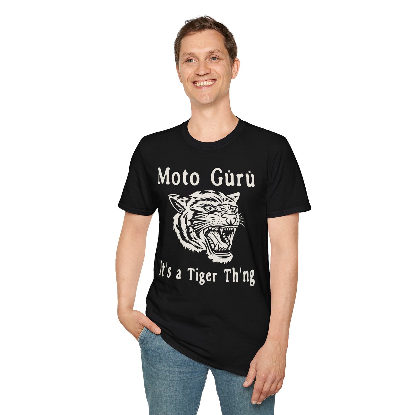 It's a Tiger Th'ng Vintage Design Motorcycle T-Shirt