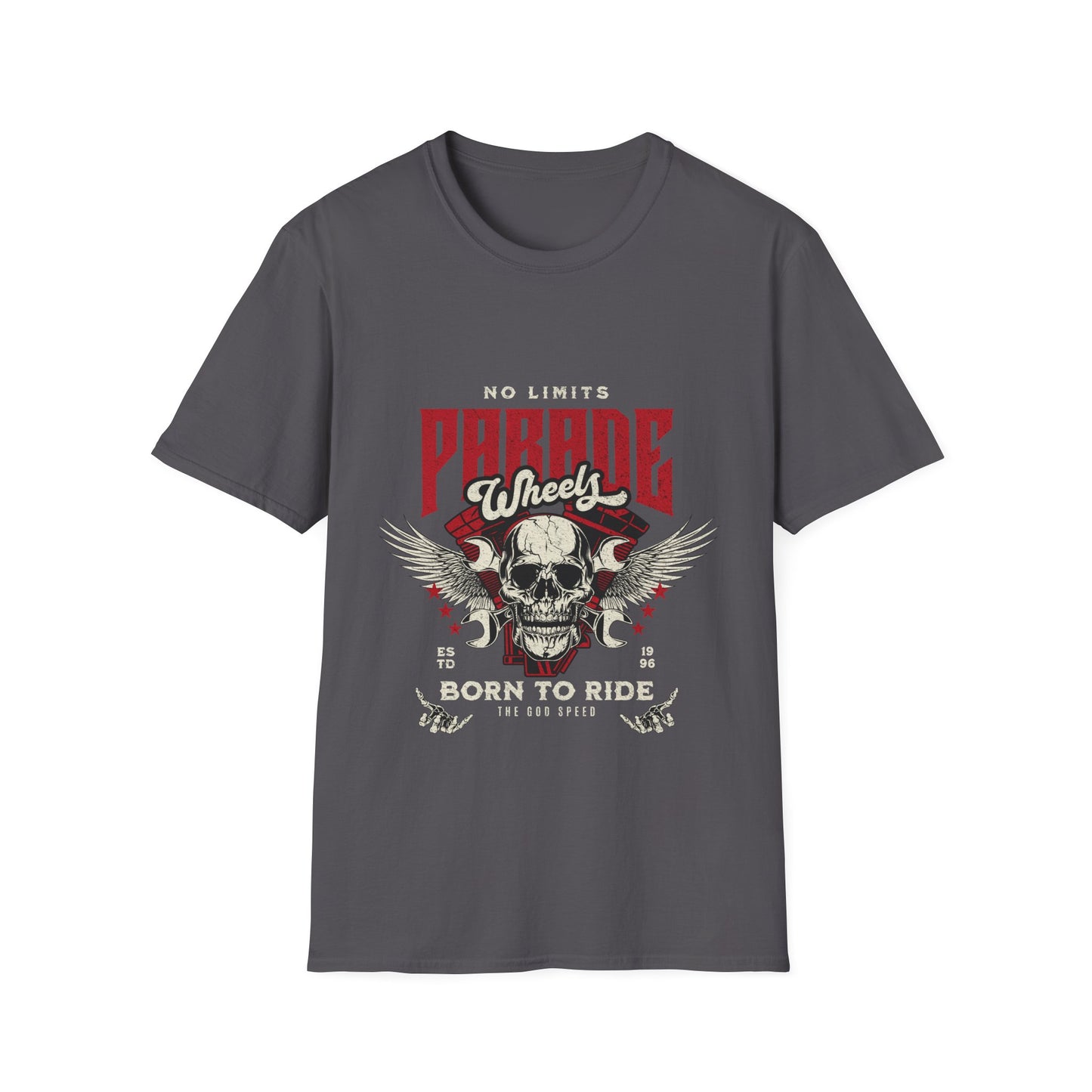 Parade Wheels Vintage Design Motorcycle T-Shirt