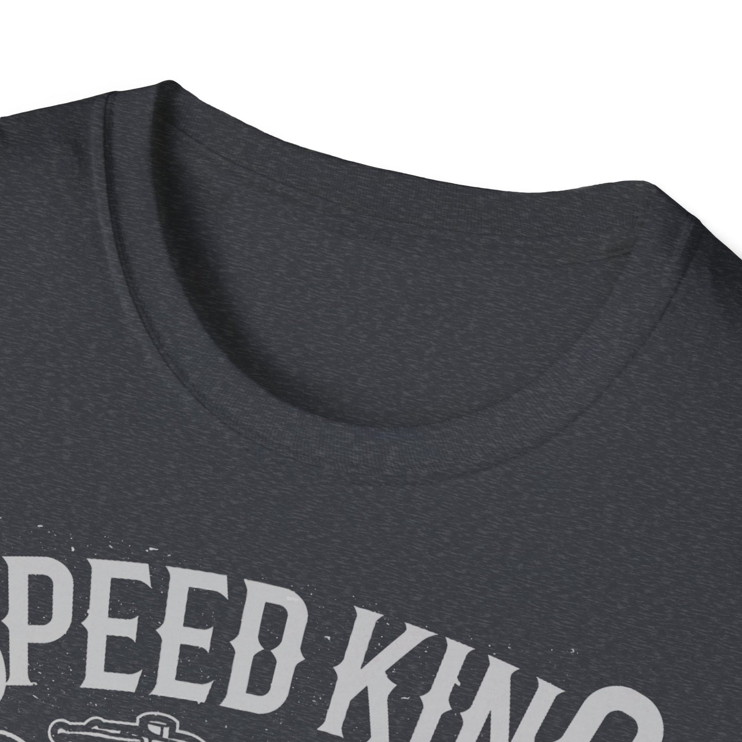 Speed King Vintage Design Motorcycle T-Shirt