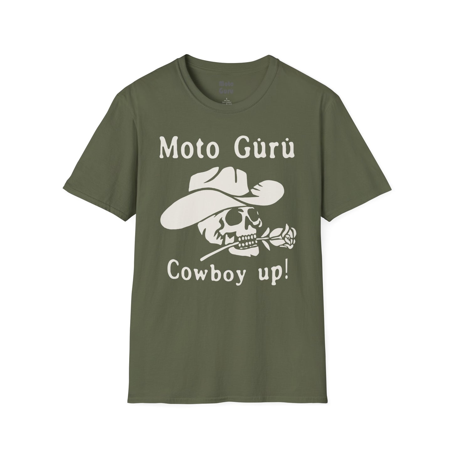Cowboy up! Vintage Design Motorcycle T-Shirt