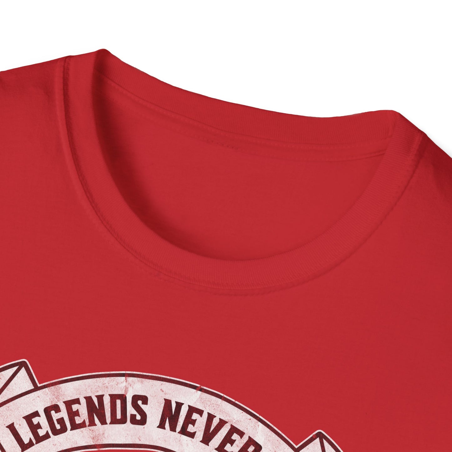 Legends Never Die Vintage Design Motorcycle T-Shirt
