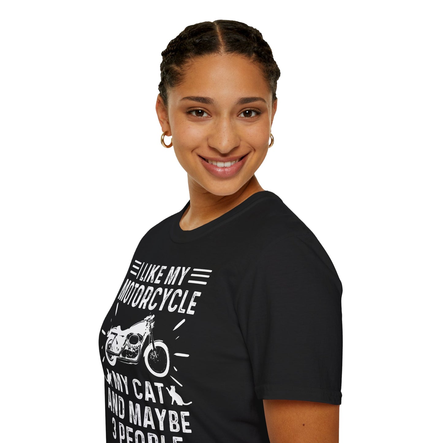 I Like My Motorcycle Vintage Design Motorcycle T-Shirt