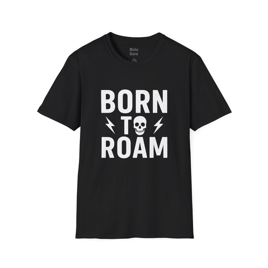Born to Roam Unisex Vintage Desing Motorcycle T-Shirt