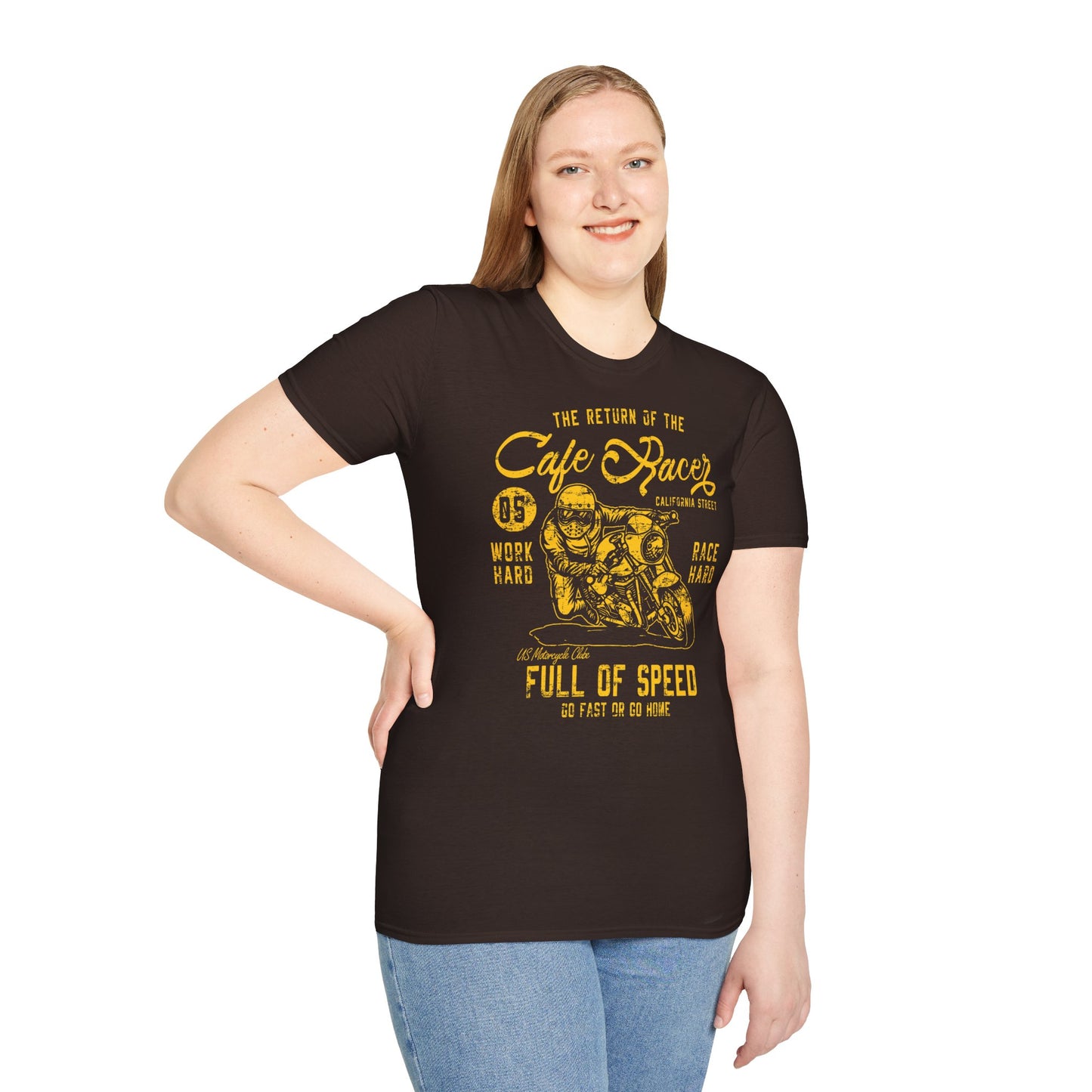 Cafe Racer Vintage Design Motorcycle T-Shirt