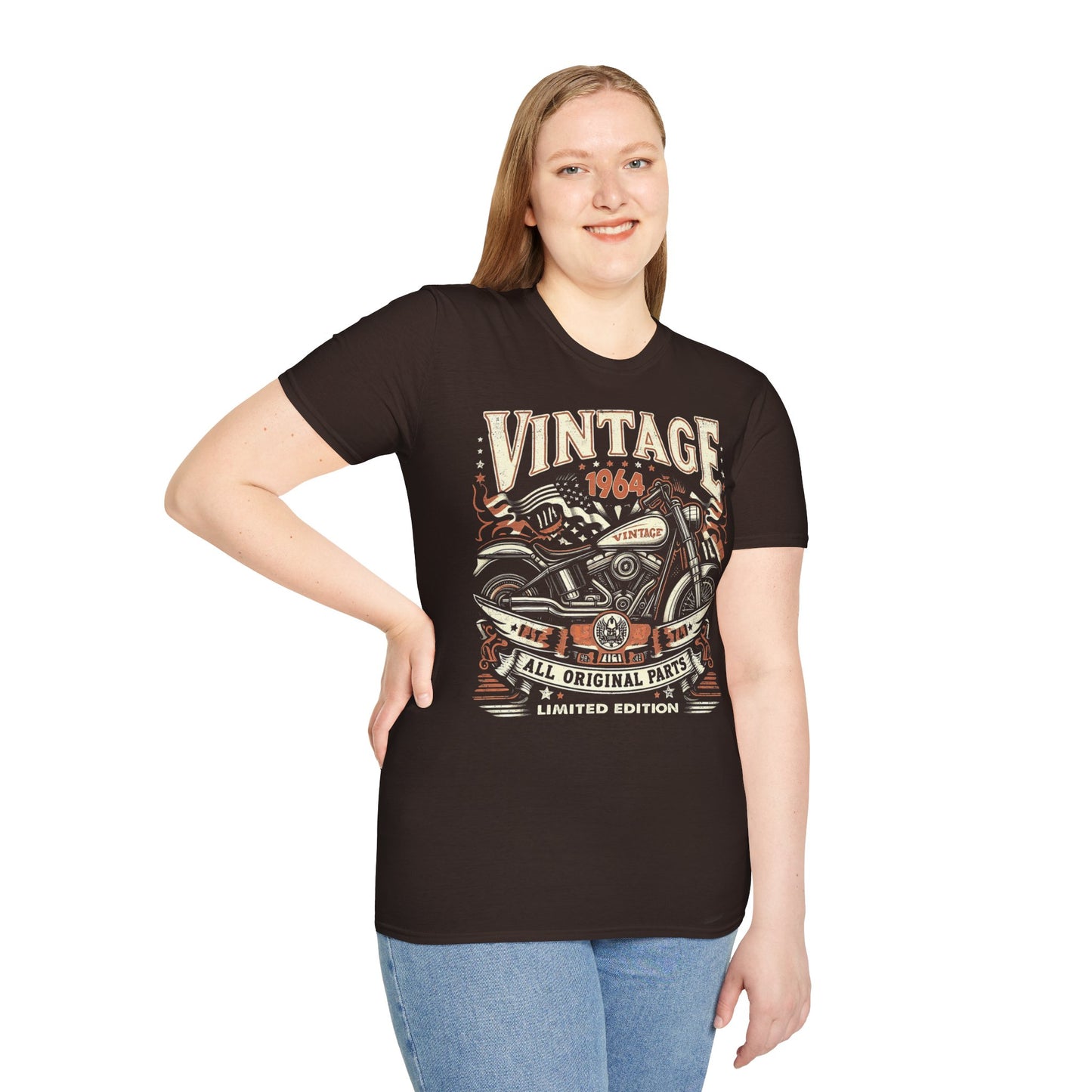 Vintage 1964 Vintage Design Motorcycle T-Shirt