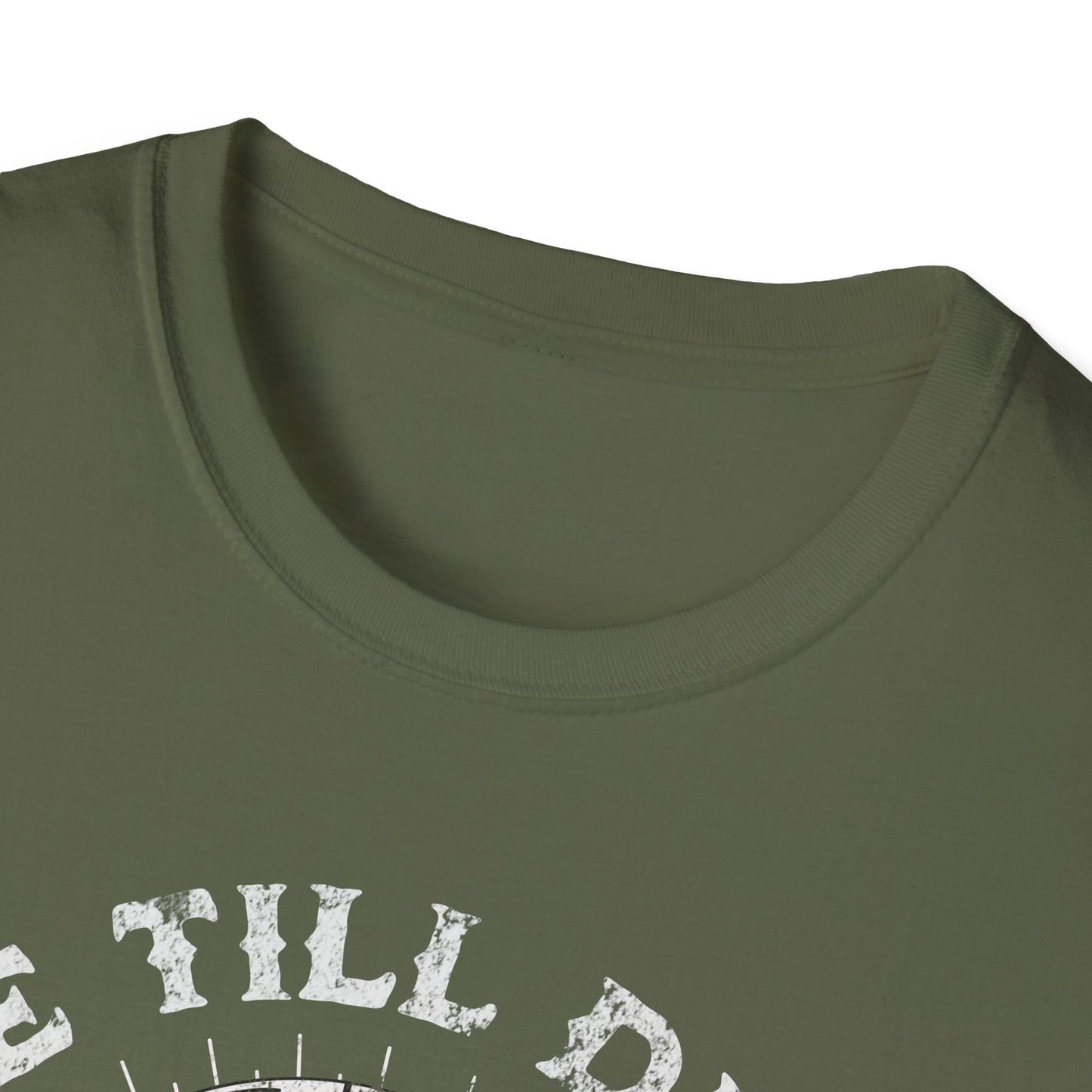 Ride Till Death Vintage Design Biker T shirt