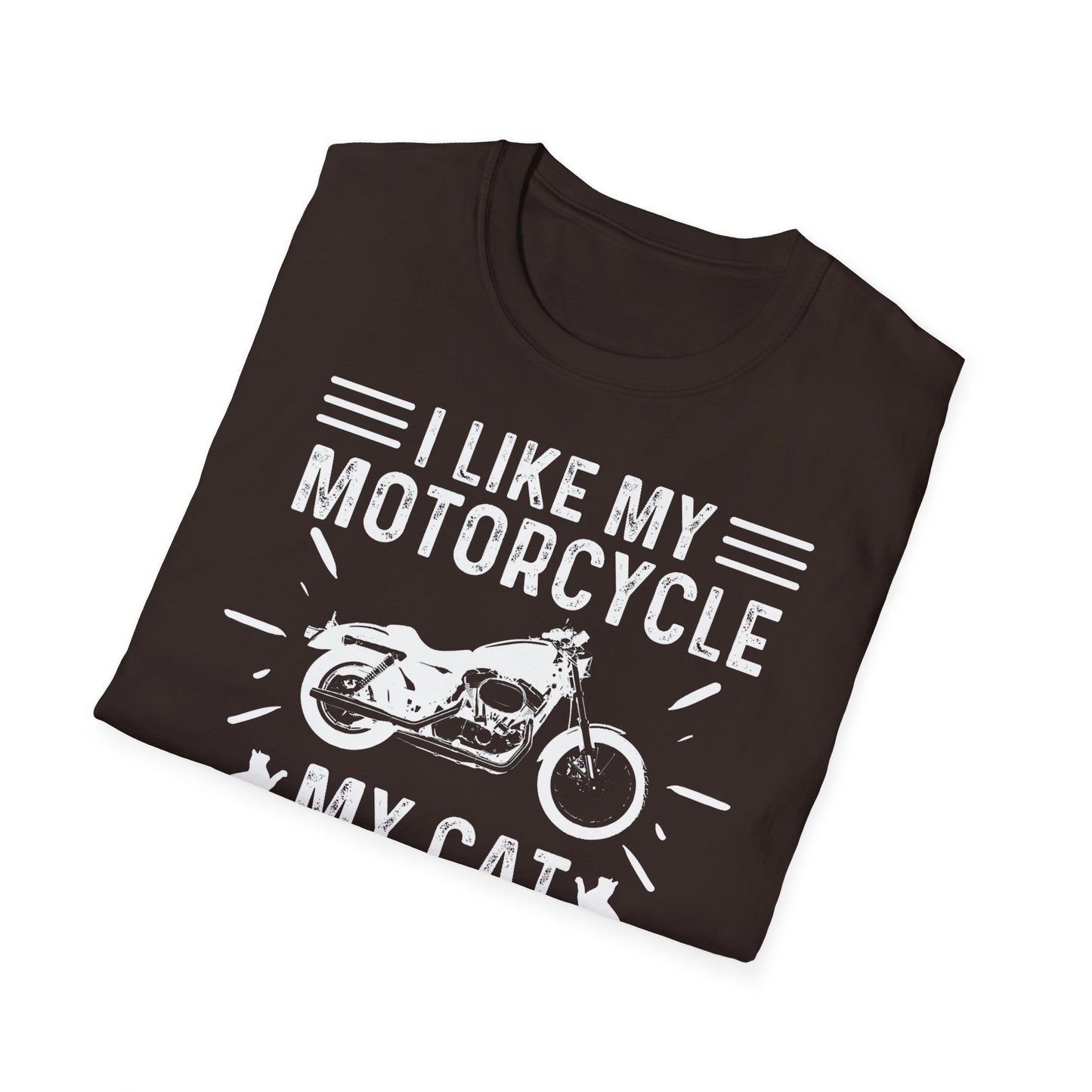 I Like My Motorcycle Vintage Design Motorcycle T-Shirt