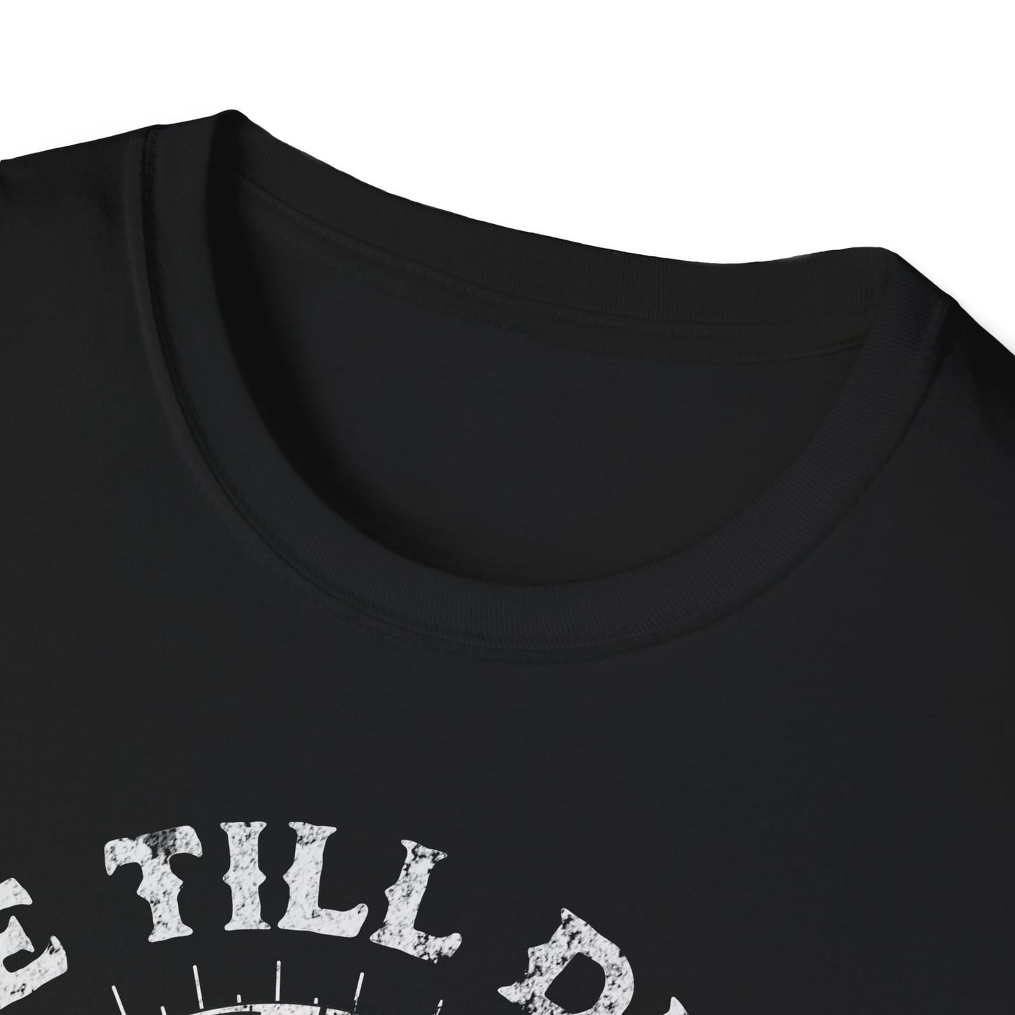Ride Till Death Vintage Design Biker T shirt