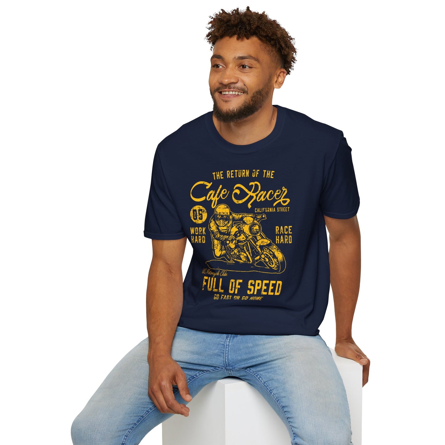 Cafe Racer Vintage Design Motorcycle T-Shirt