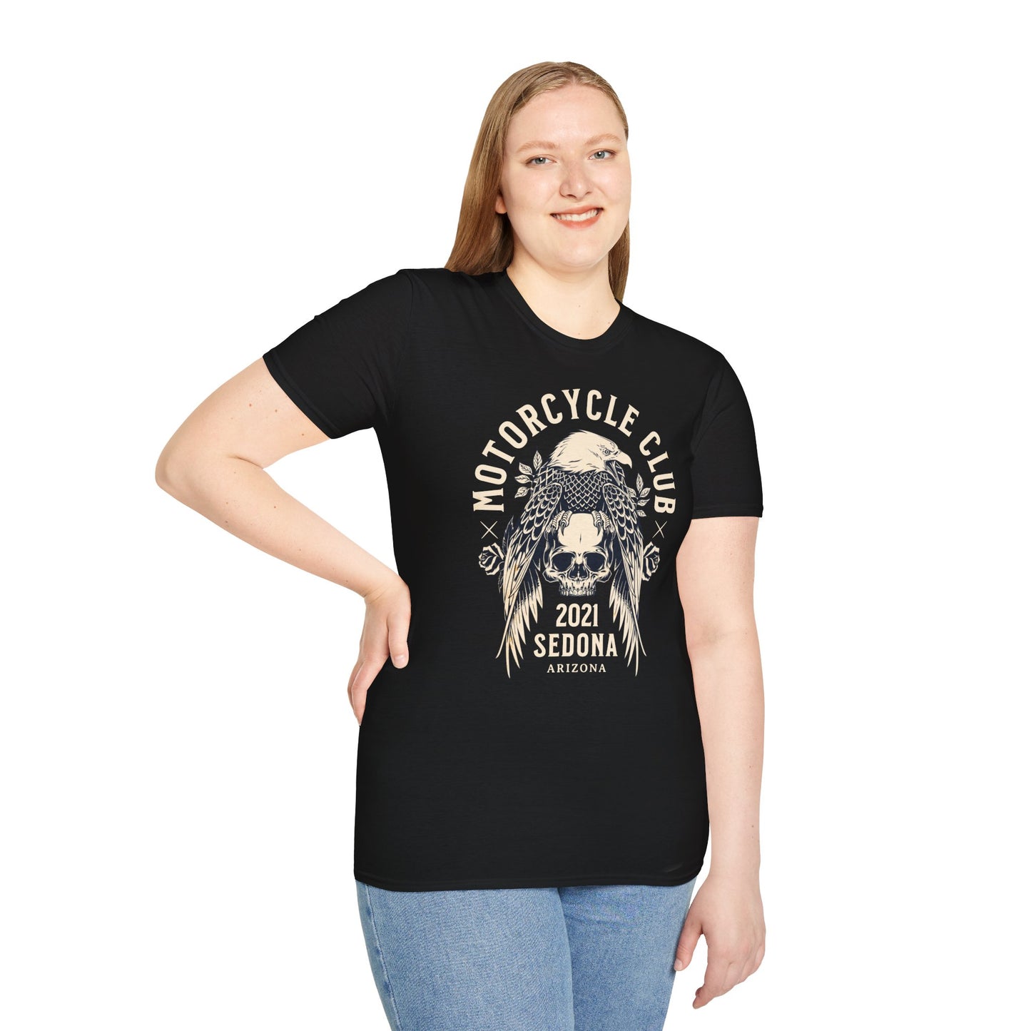 Motorcycle Club Sedona Vintage Design Motorcycle T-Shirt