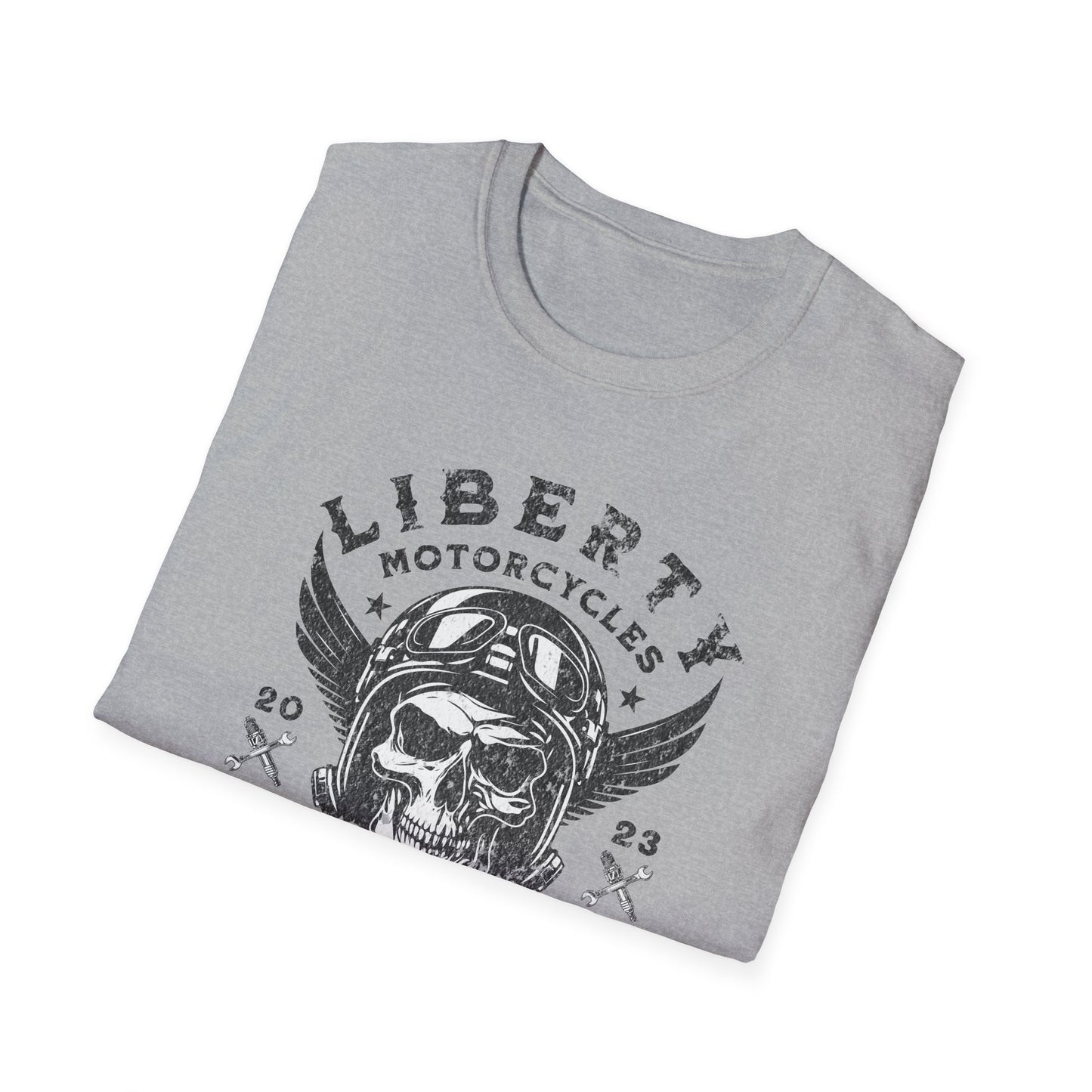 LIberty Motorcycles Blackpool Vintage Design Motorcycle T-Shirt