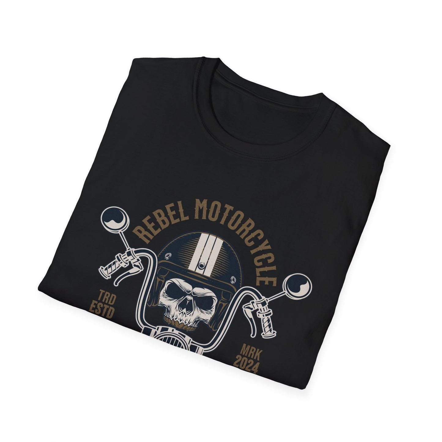 Rebel Motorcycle Vintage Design Biker T shirt