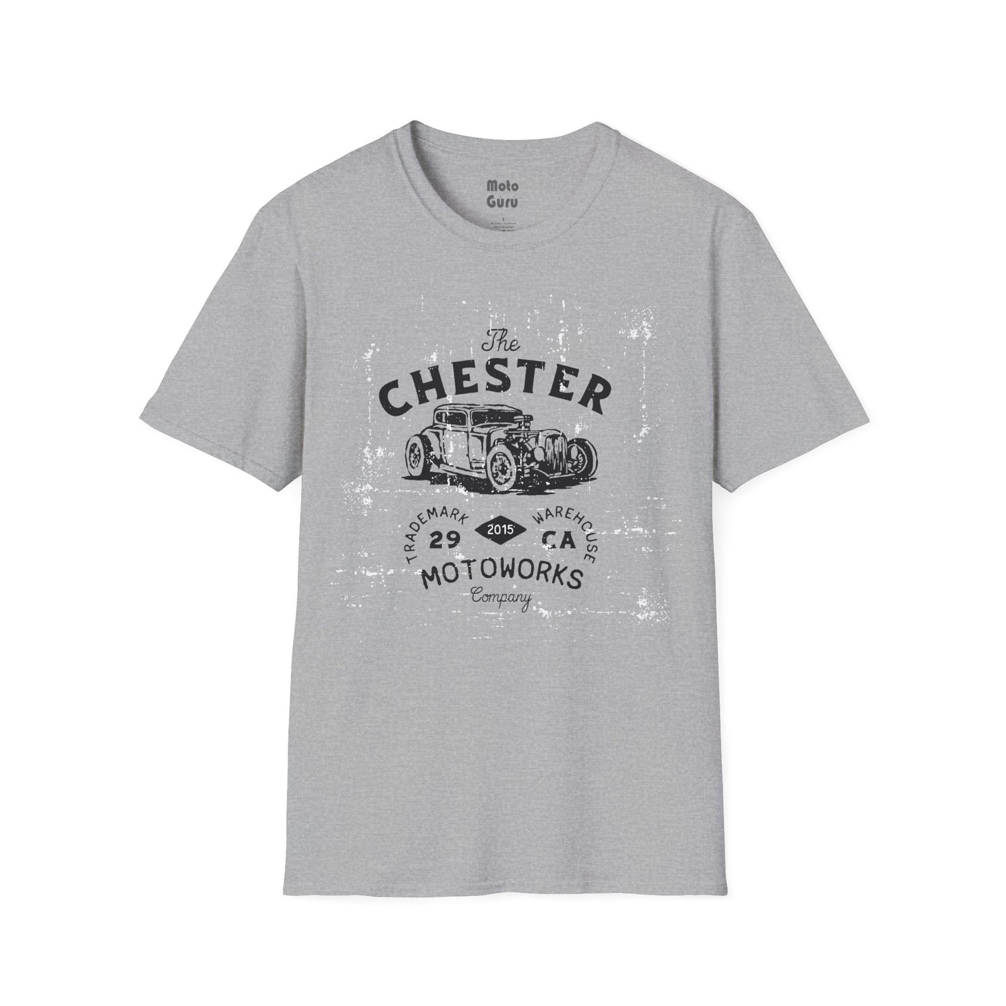 Chester Motoworks Vintage Design Motorcycle T-Shirt