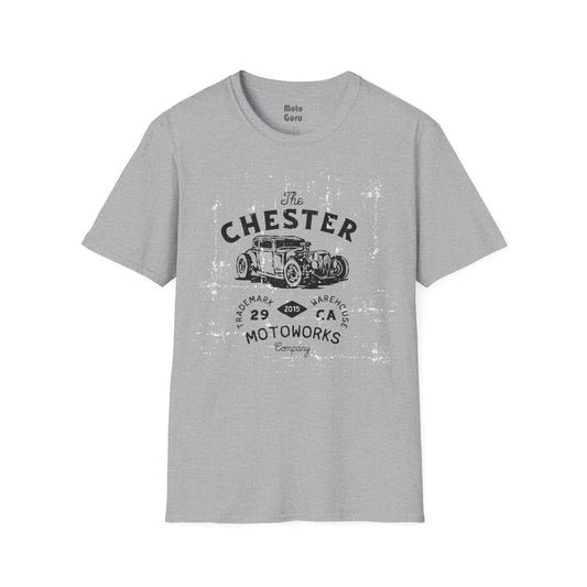 Chester Motoworks Vintage Design Motorcycle T-Shirt