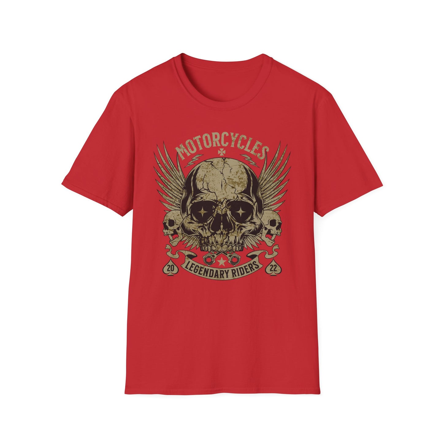 Legendary Riders Vintage Design Motorcycle T-Shirt