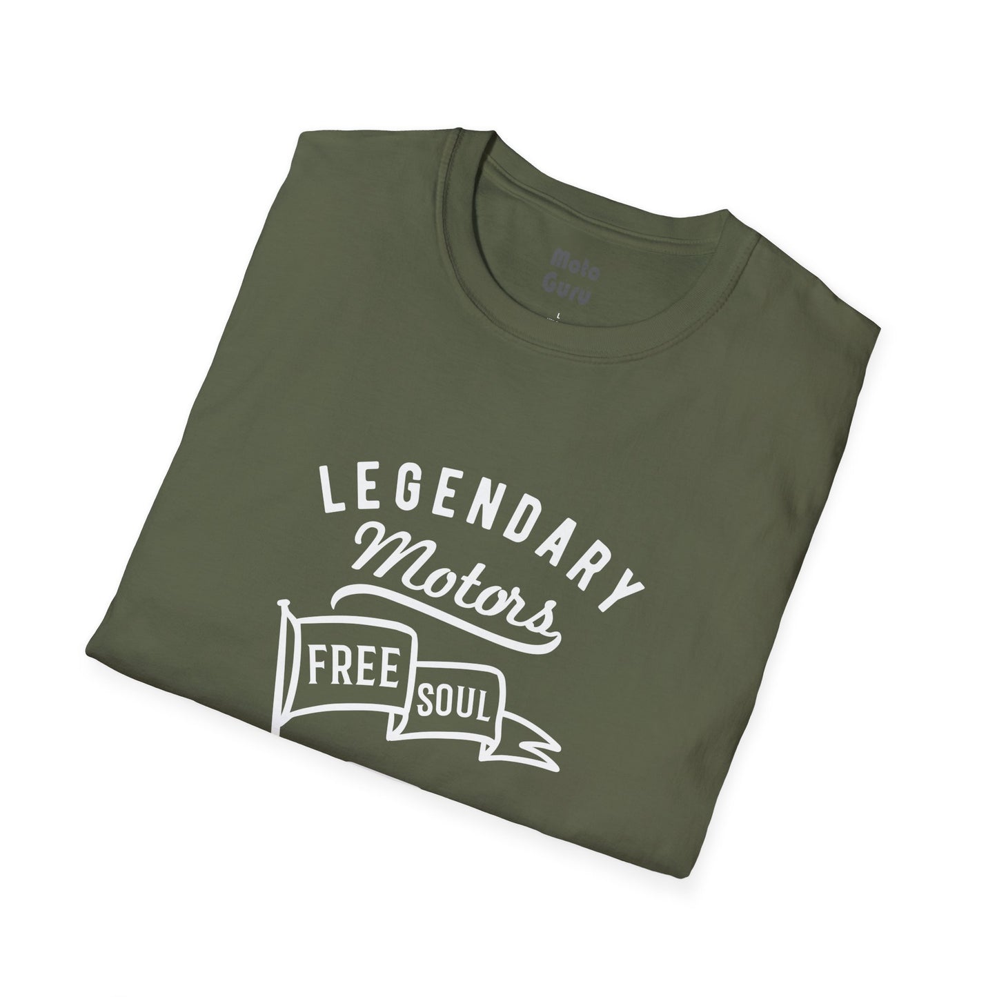 Legendary Motors Free Vintage Design Motorcycle T-Shirt