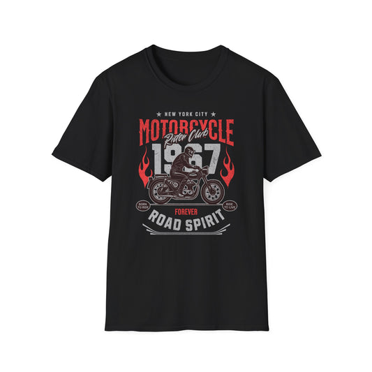 1967 Road Spirit Vintage Design Motorcycle T-Shirt