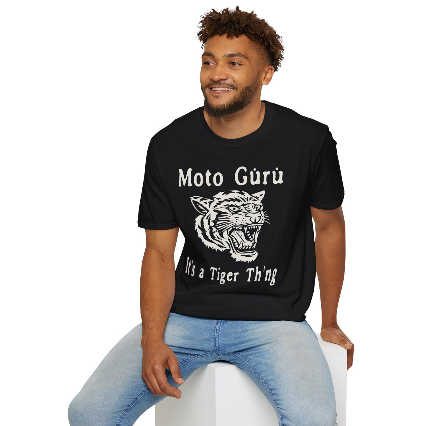It's a Tiger Th'ng Vintage Design Motorcycle T-Shirt