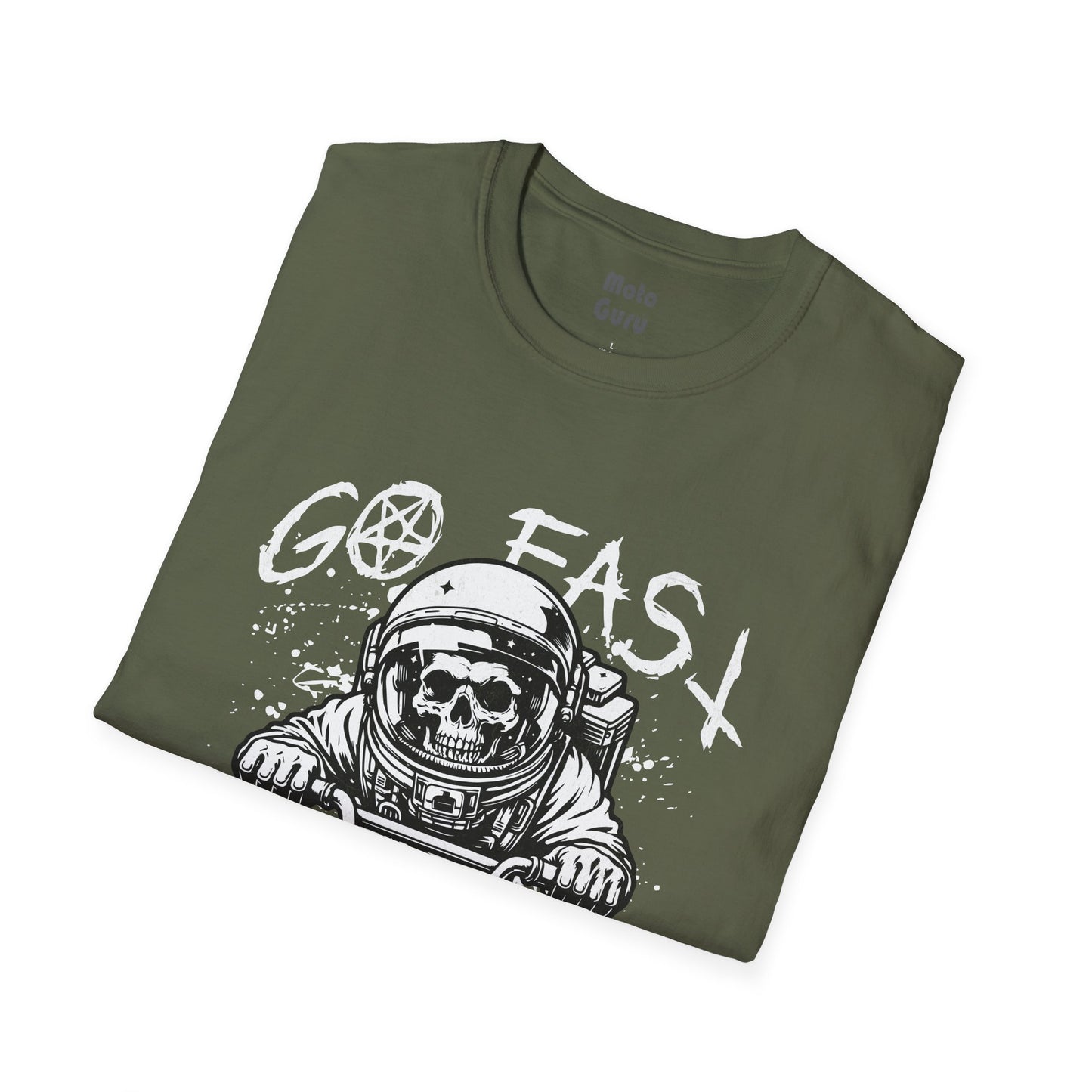 Go Fast Don't Die Vintage Design Biker T shirt
