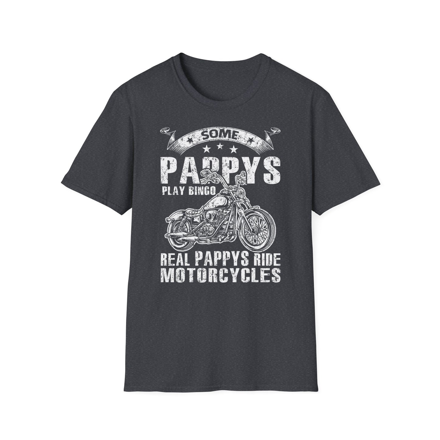 Som Pappy's play Bingo Vintage Design Motorcycle T-Shirt