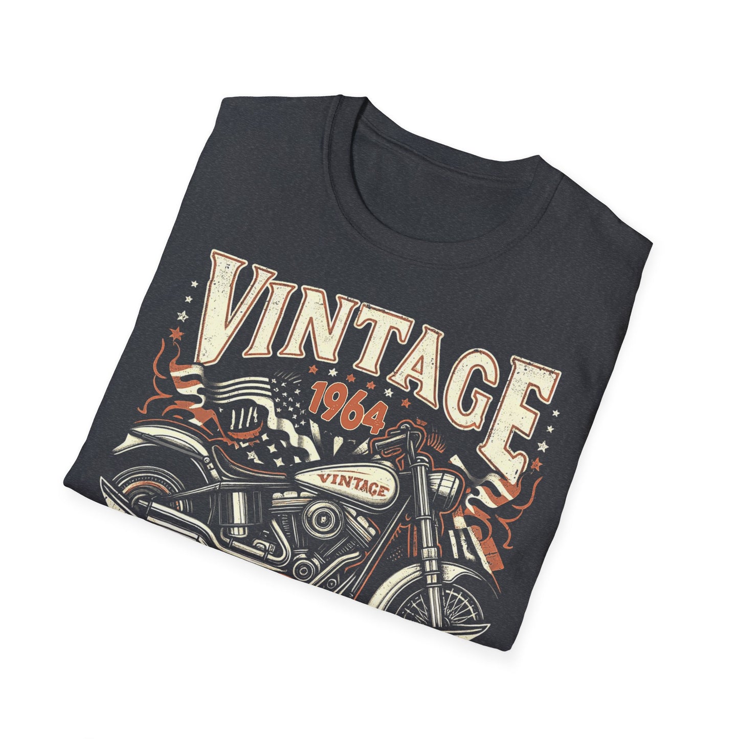 Vintage 1964 Vintage Design Motorcycle T-Shirt