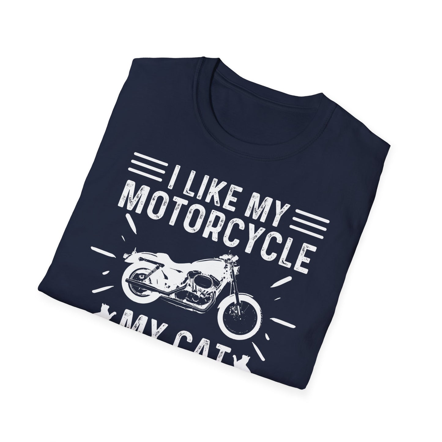 I Like My Motorcycle Vintage Design Motorcycle T-Shirt