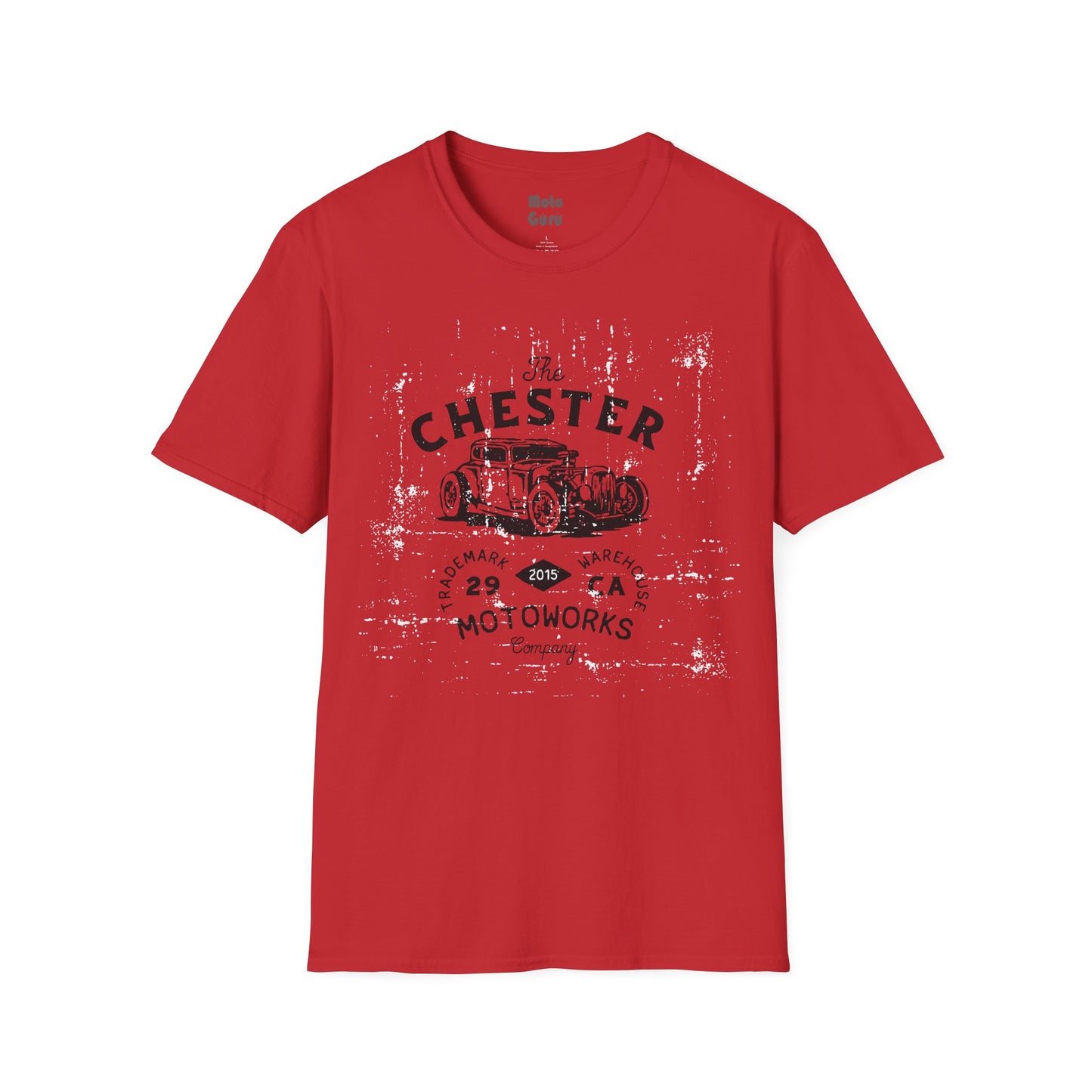 Chester Motoworks Vintage Design Motorcycle T-Shirt