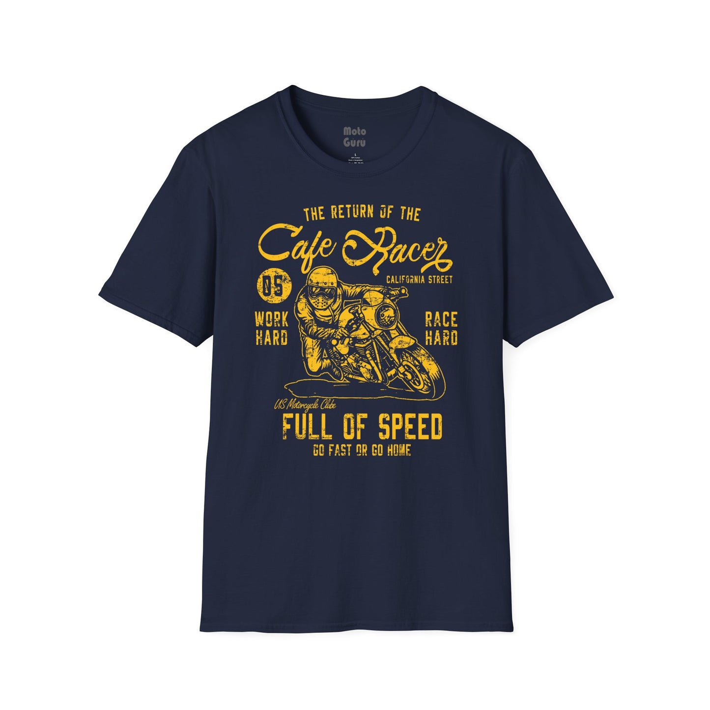 Cafe Racer Vintage Design Motorcycle T-Shirt