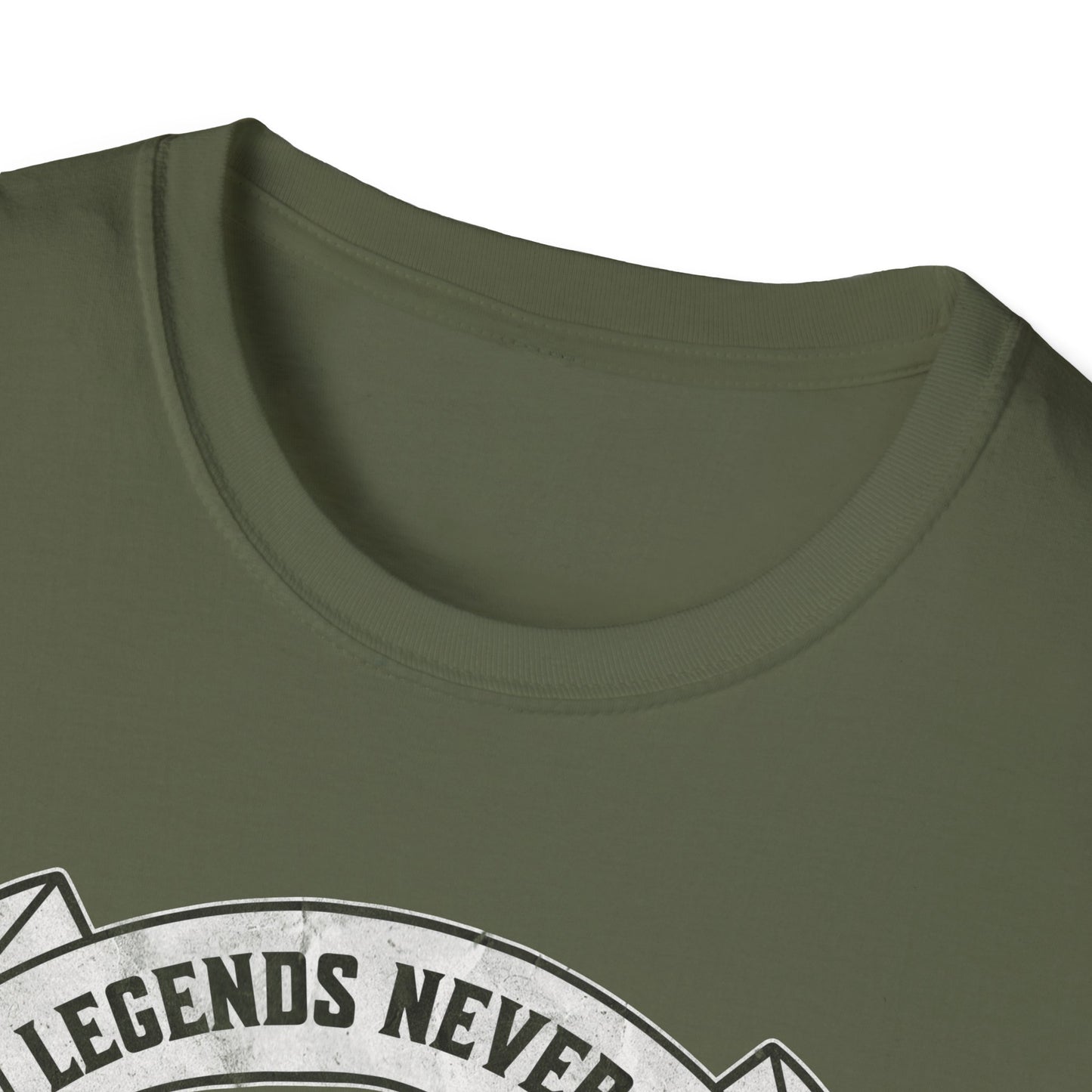 Legends Never Die Vintage Design Motorcycle T-Shirt