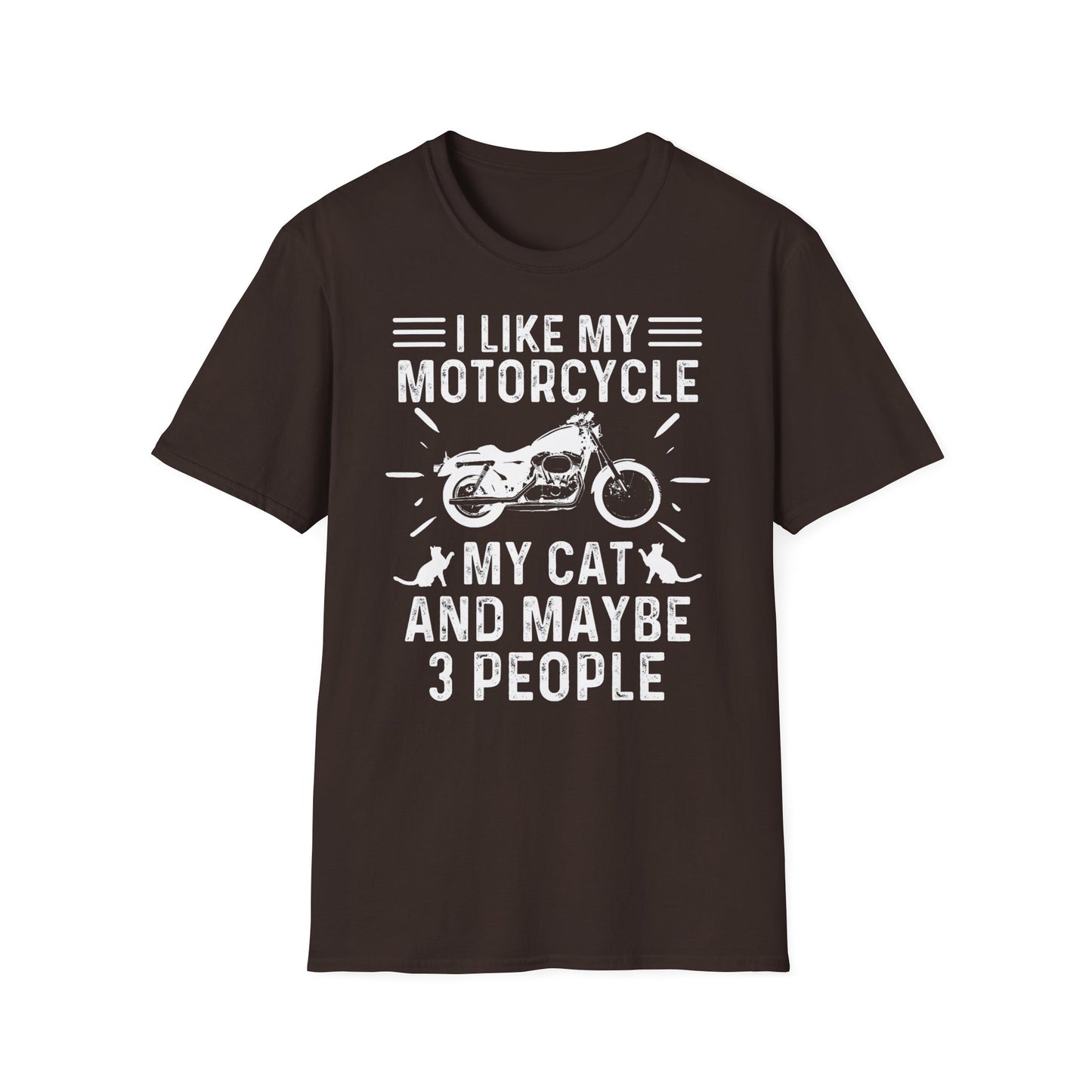 I Like My Motorcycle Vintage Design Motorcycle T-Shirt