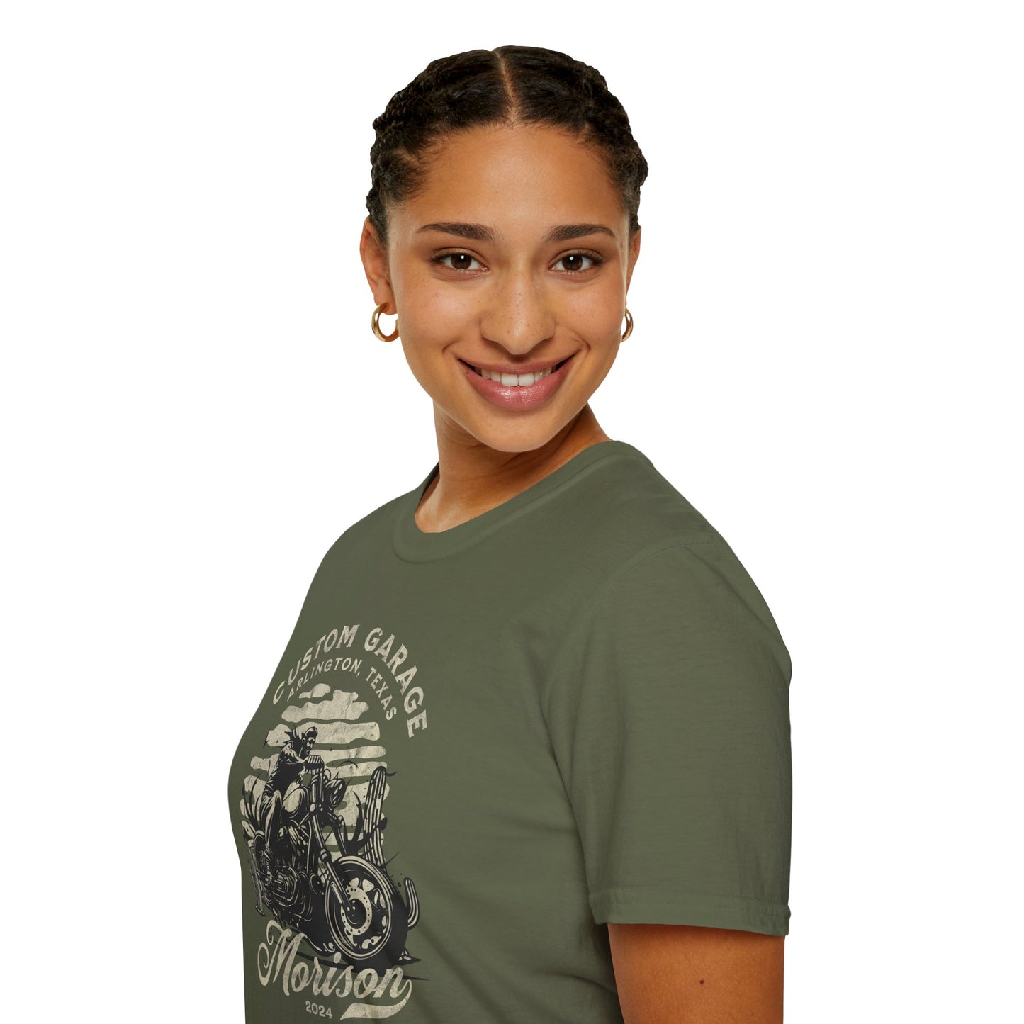 Custom Garage Vintage Design Motorcycle T-Shirt