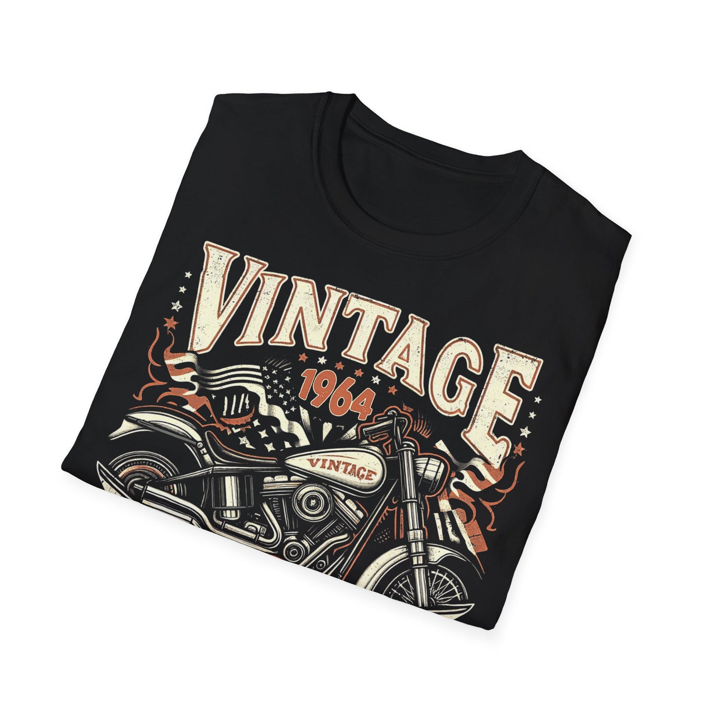 Vintage 1964 Vintage Design Motorcycle T-Shirt