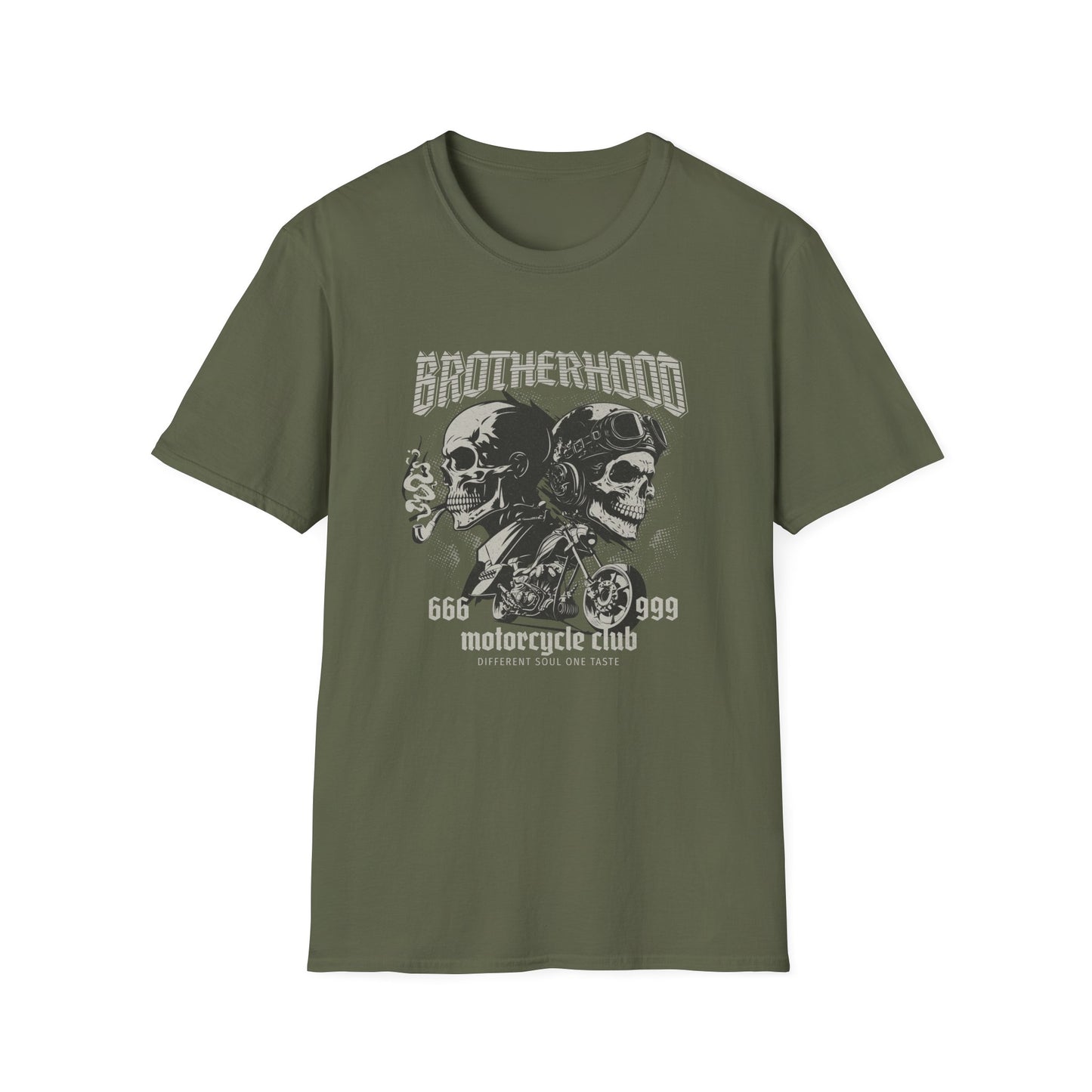 Brotherhood Motorcycle Club Vintage Design Motorcycle T-Shirt