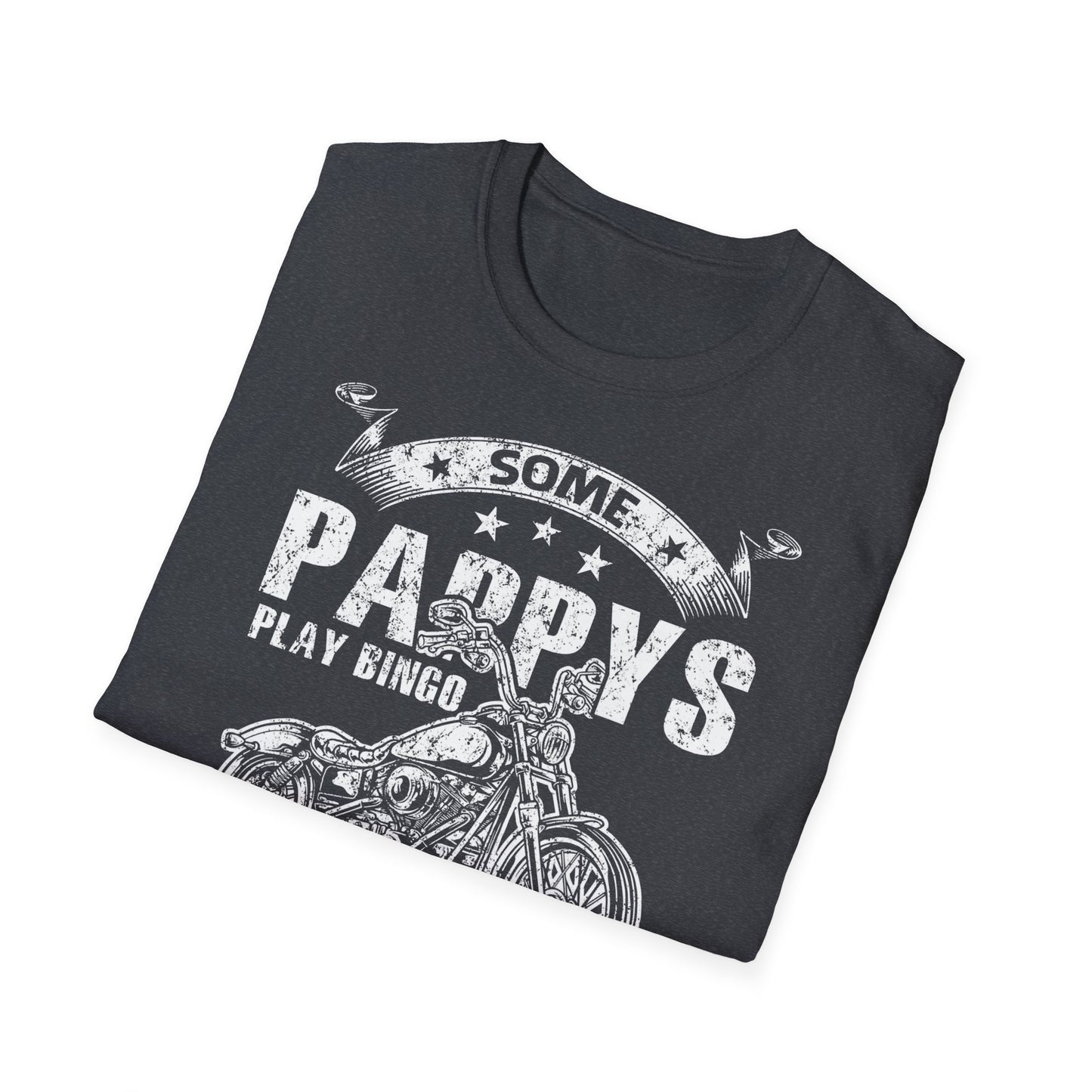 Som Pappy's play Bingo Vintage Design Motorcycle T-Shirt