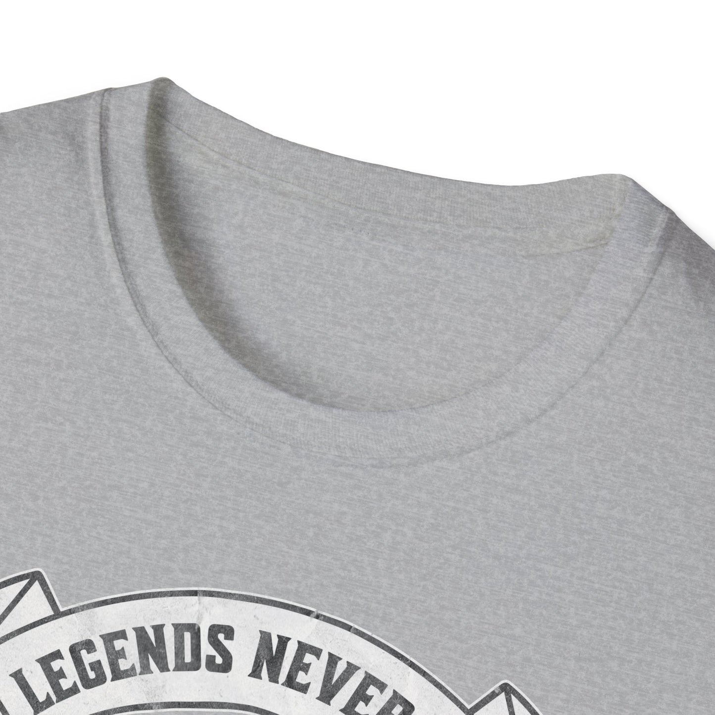 Legends Never Die Vintage Design Motorcycle T-Shirt