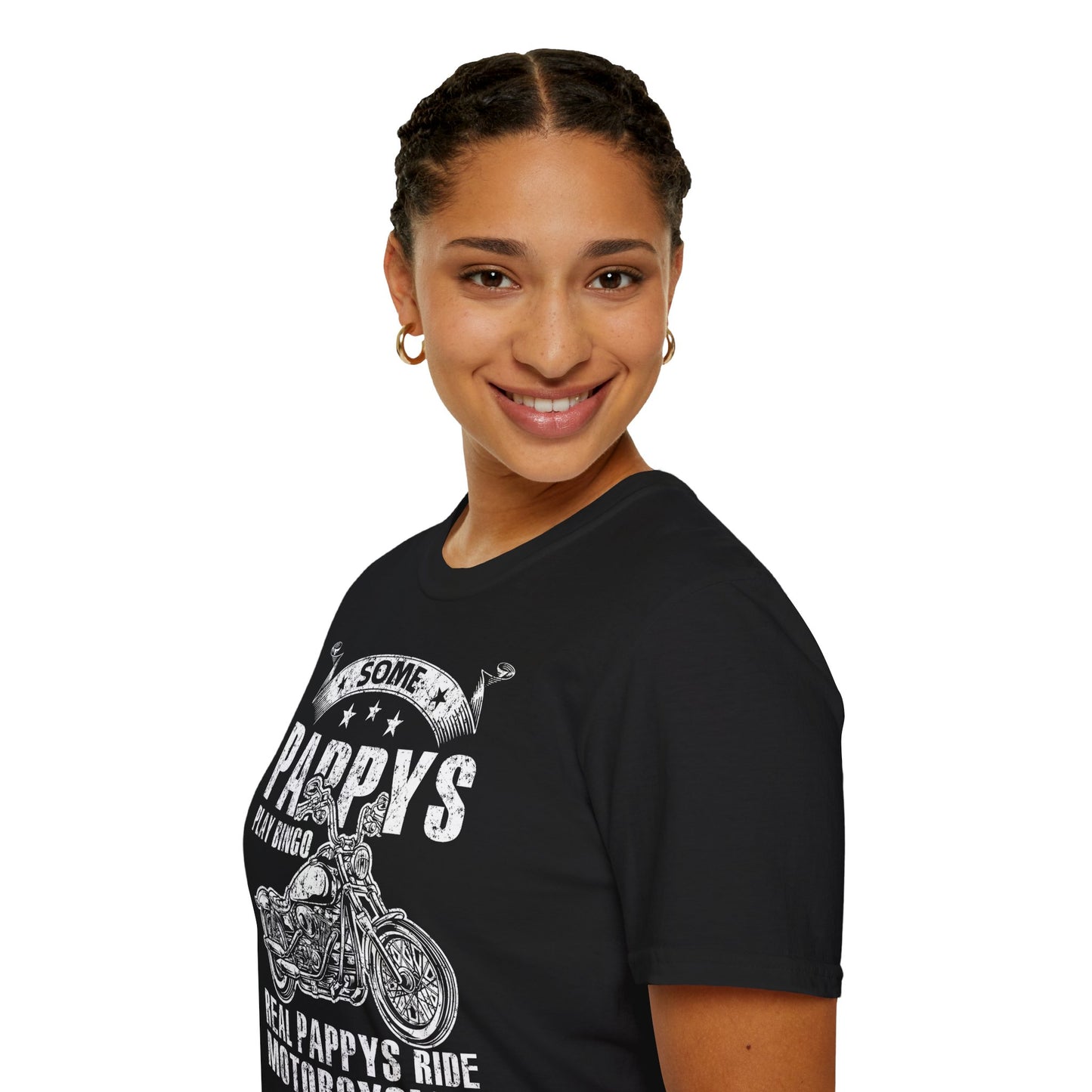 Som Pappy's play Bingo Vintage Design Motorcycle T-Shirt