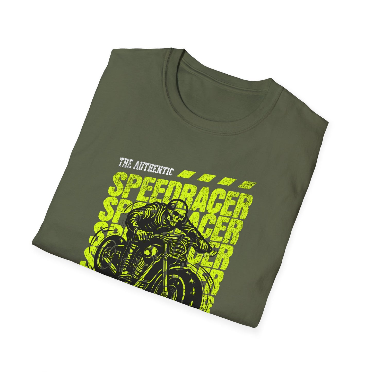 Speedracer Vintage Design Biker T shirt