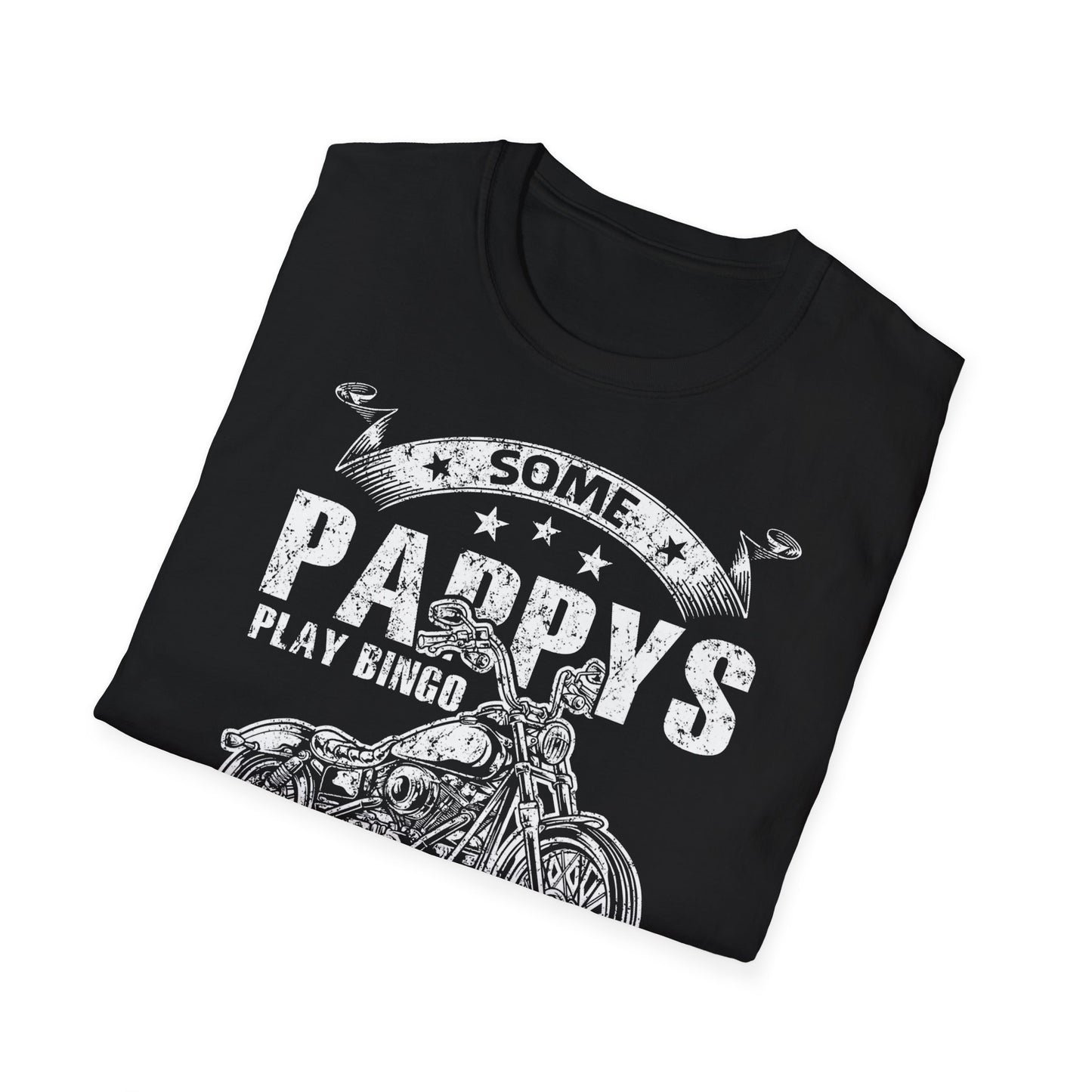 Som Pappy's play Bingo Vintage Design Motorcycle T-Shirt