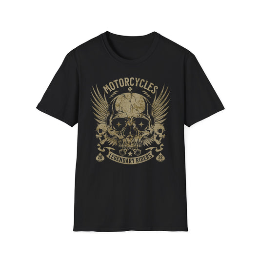 Legendary Riders Vintage Design Motorcycle T-Shirt
