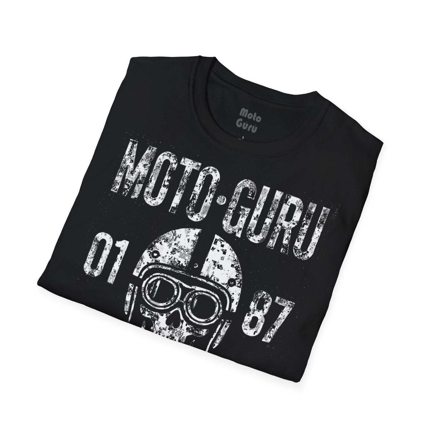 Moto-Guru Ride Your Own Grunge Vintage Design Motorcycle T-Shirt