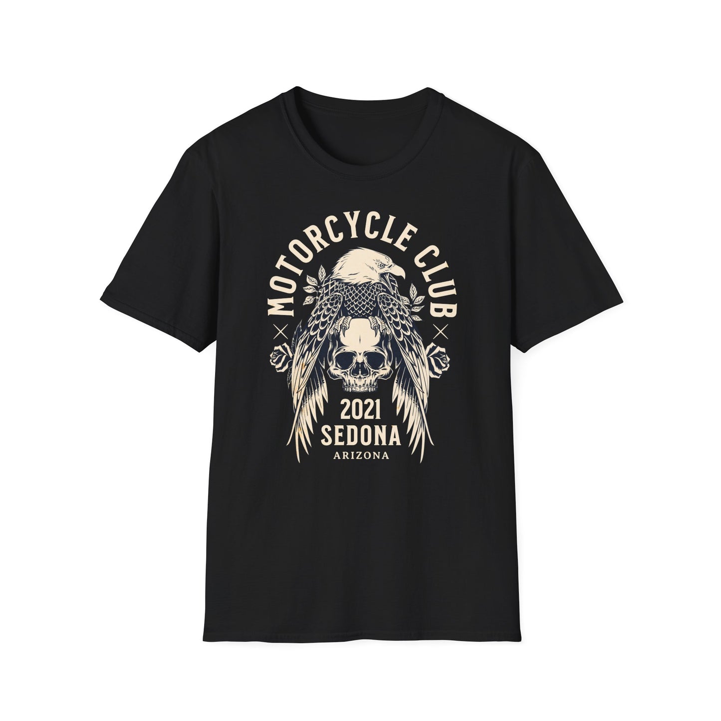 Motorcycle Club Sedona Vintage Design Motorcycle T-Shirt