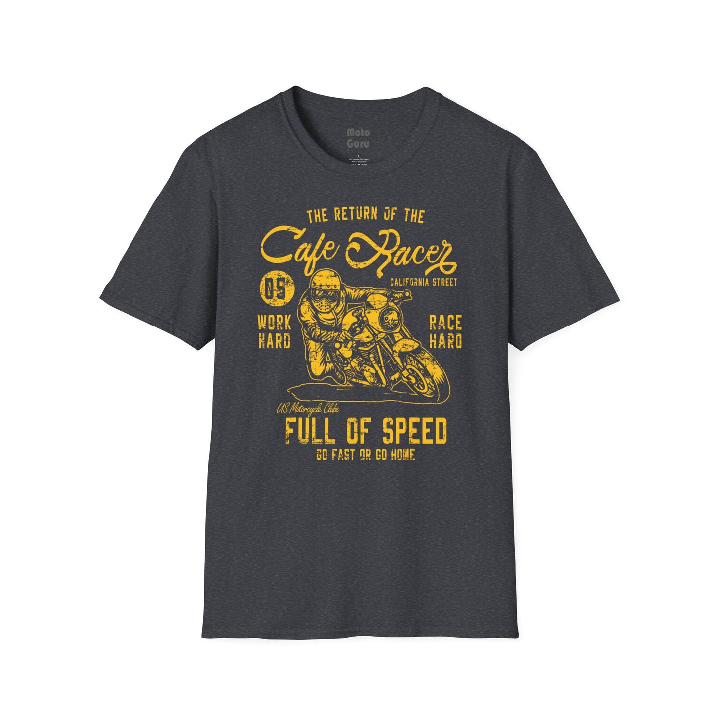 Cafe Racer Vintage Design Motorcycle T-Shirt
